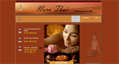 Desktop Screenshot of norathai.it